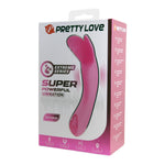 Vibrator Pretty Love din silicon pentru punctul G, 10 moduri, USB