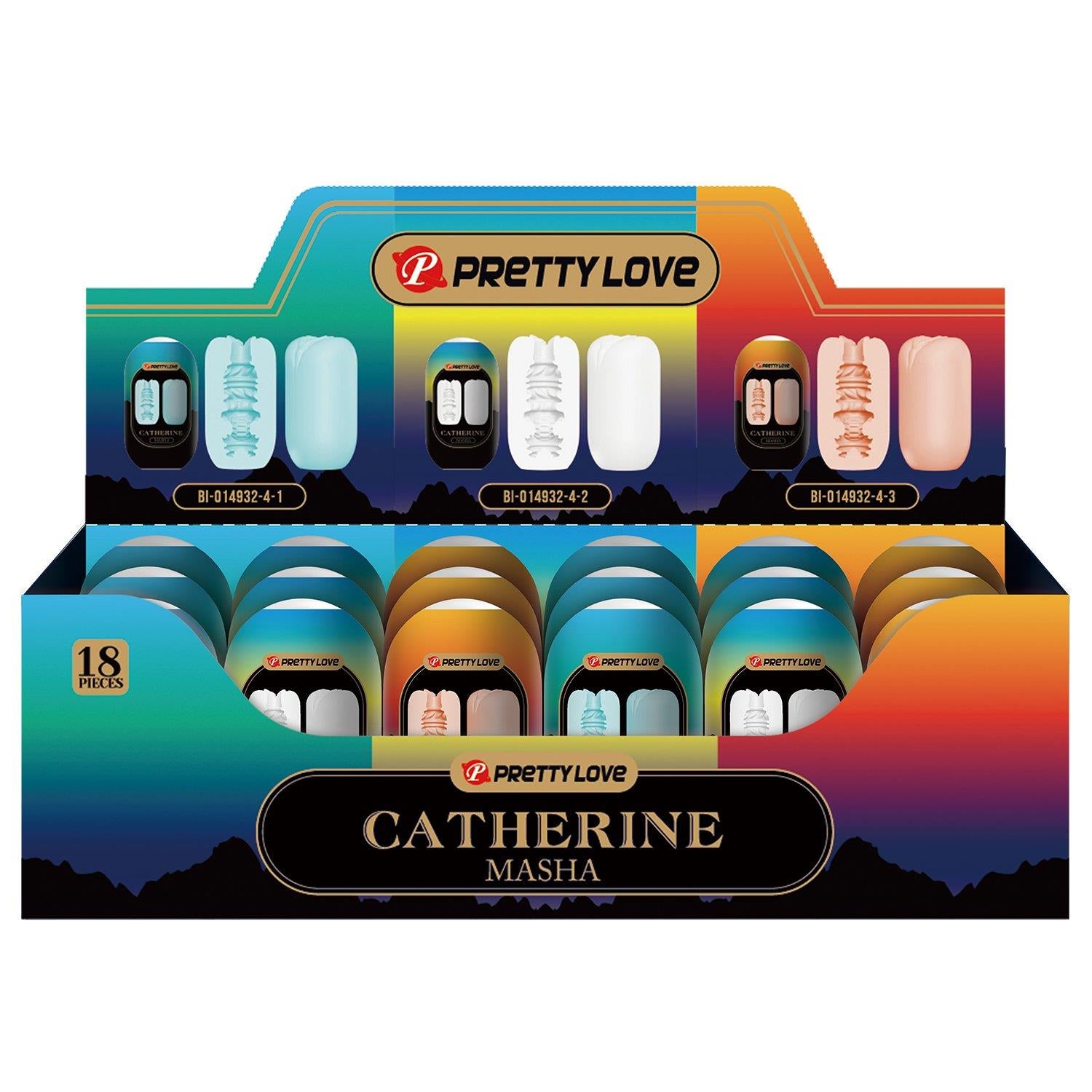 Manșon elastic pentru masturbare Pretty Love Catherine MASHA
