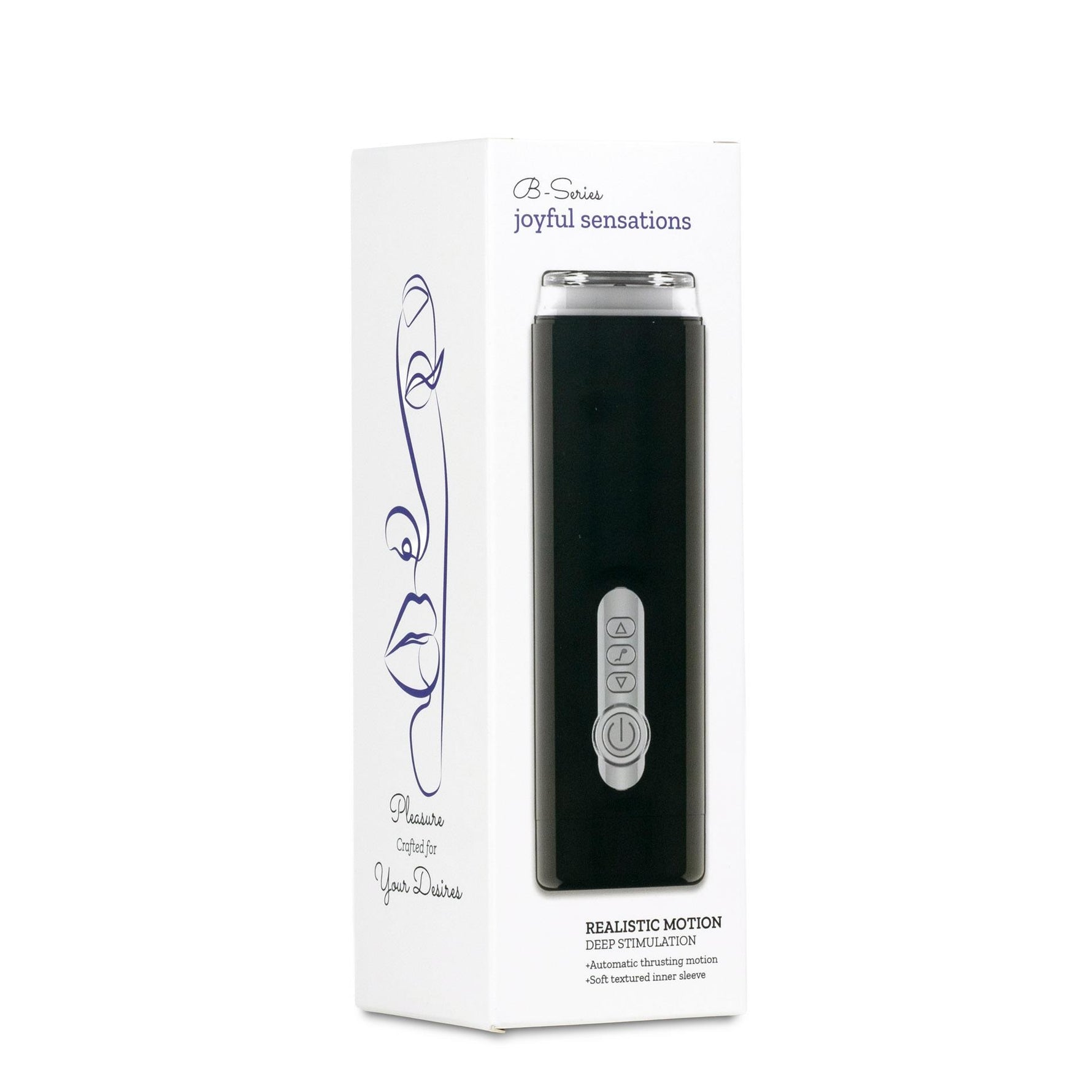 Masturbator automat Lyla USB seria B, 23 cm, cu mișcare glisantă