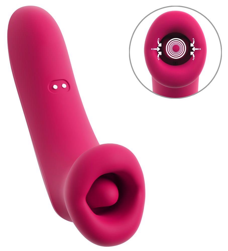 Stimulator de ventoză USB din silicon Oral Fun You2Toys 14,5 cm