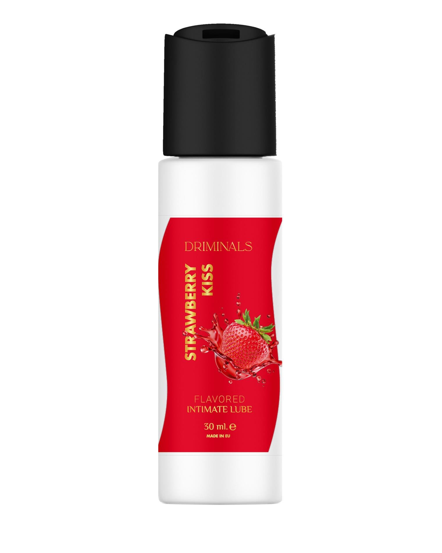 Lubrifiant cu aromă de căpșuni Driminals Kiss