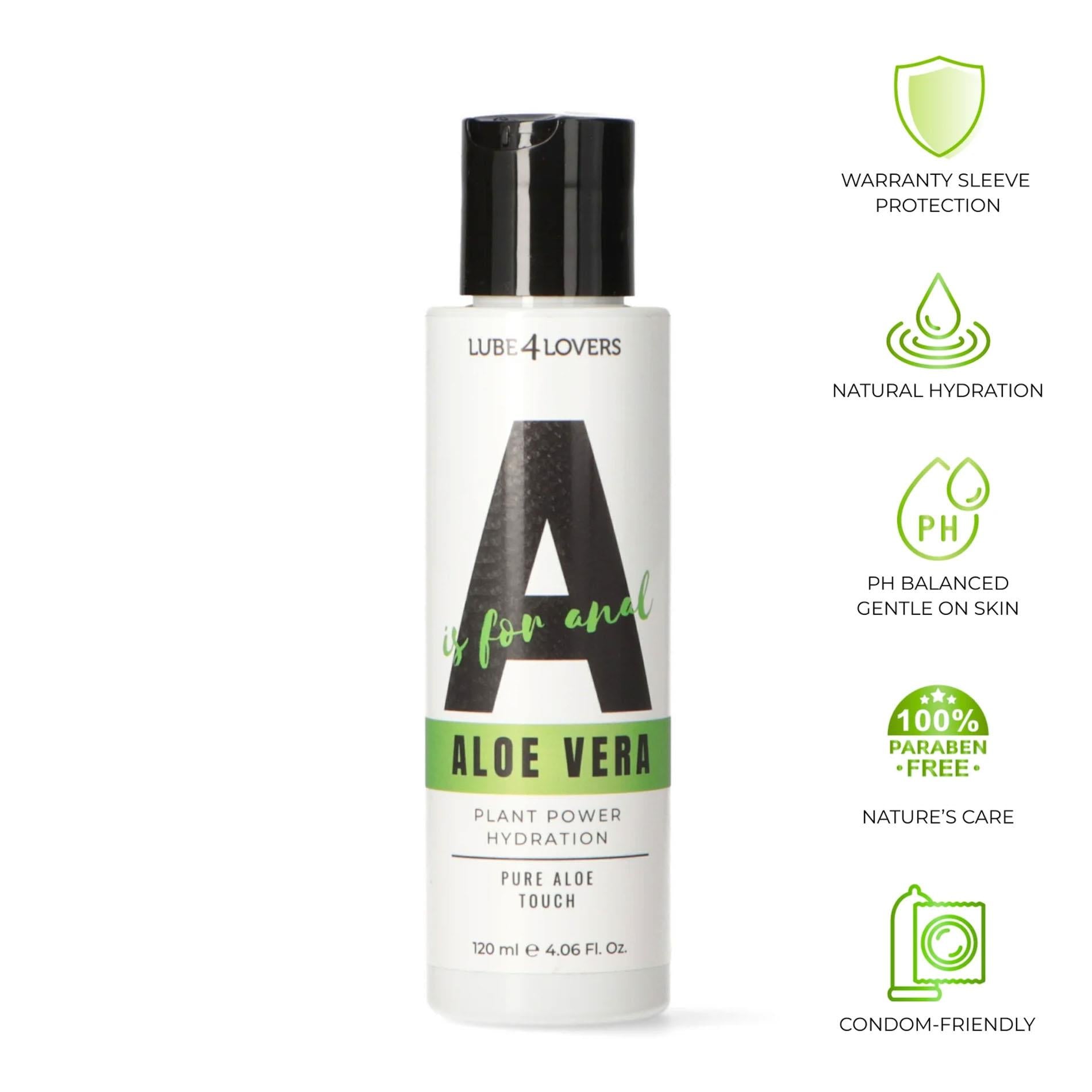 Lubrifiant anal Lube4lovers cu Aloe Vera 120 ml