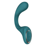 Vibrator Satisfyer G For Goddess 2 din silicon, cu sticlă, verde, USB