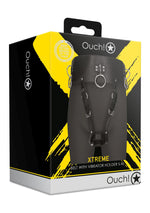 Curea suport vibrator Ouch! Negru PU