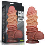 Dildo Lovetoy din silicon cu strat dublu, 24 cm