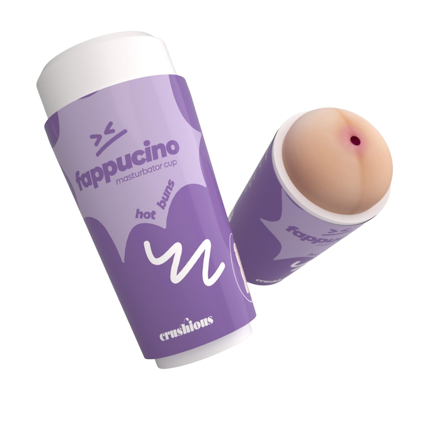 Masturbator anal portabil Crushious Fappucino Hot Buns