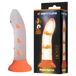 Dildo anal strălucitor Pretty Love Magical Nightfall cu ventuză