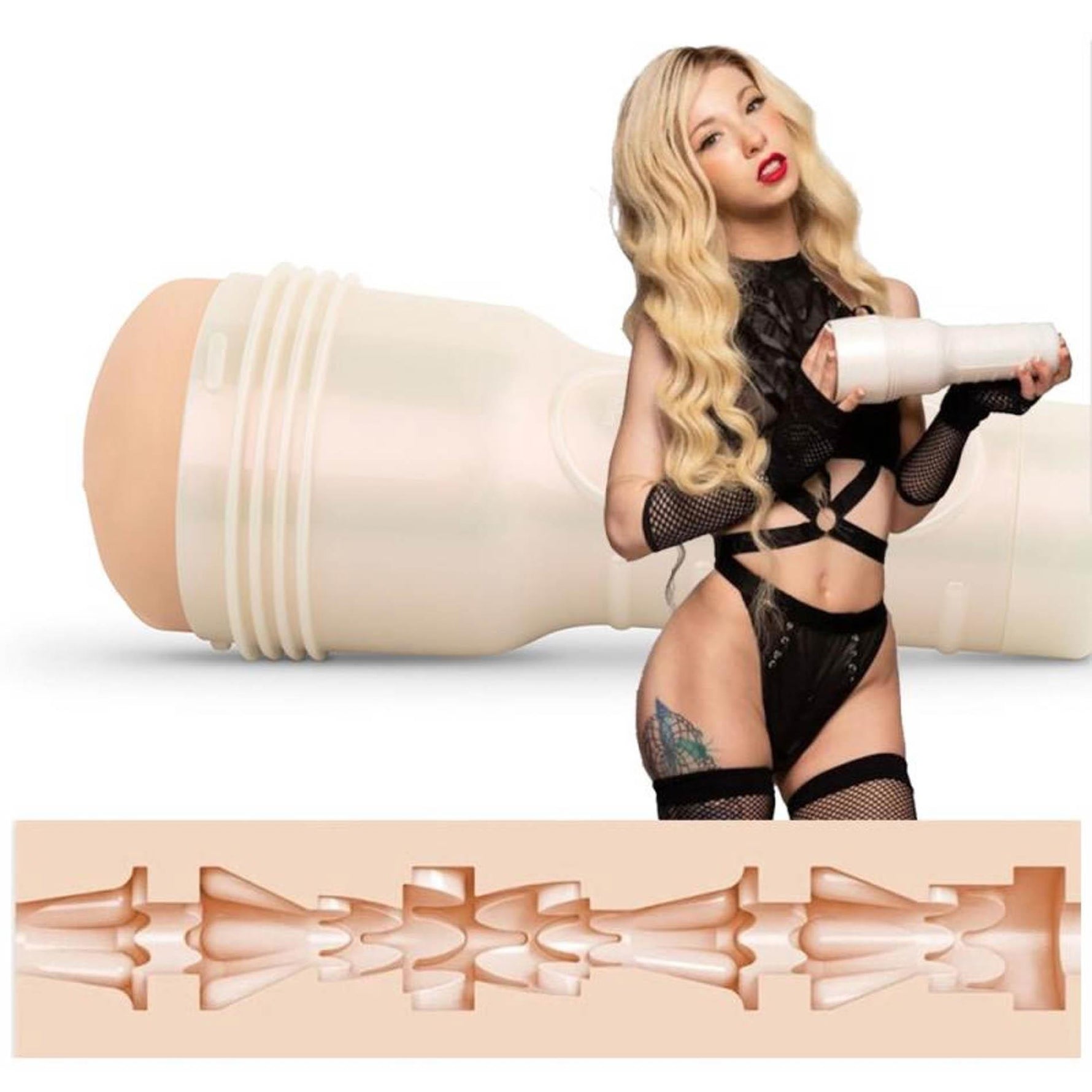 Masturbator Fleshlight Kenzie Reeves Creampuff 25 cm