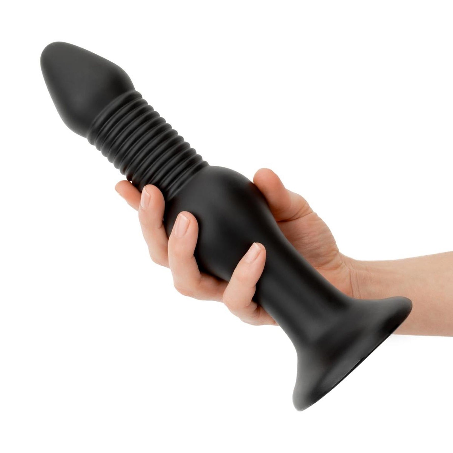 Dildo anal cu nervuri Buttr, exploziv, 25 cm