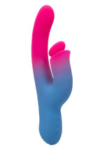 Vibrator Calexotics Thrusting Bunny Albastru USB 14 cm