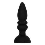 Dop anal vibrant din silicon Fox seria B cu aplicație 14 cm