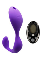 Vibrator cu telecomandă Adrien Lastic Mr.HOOK+LRS silicon USB 12 cm