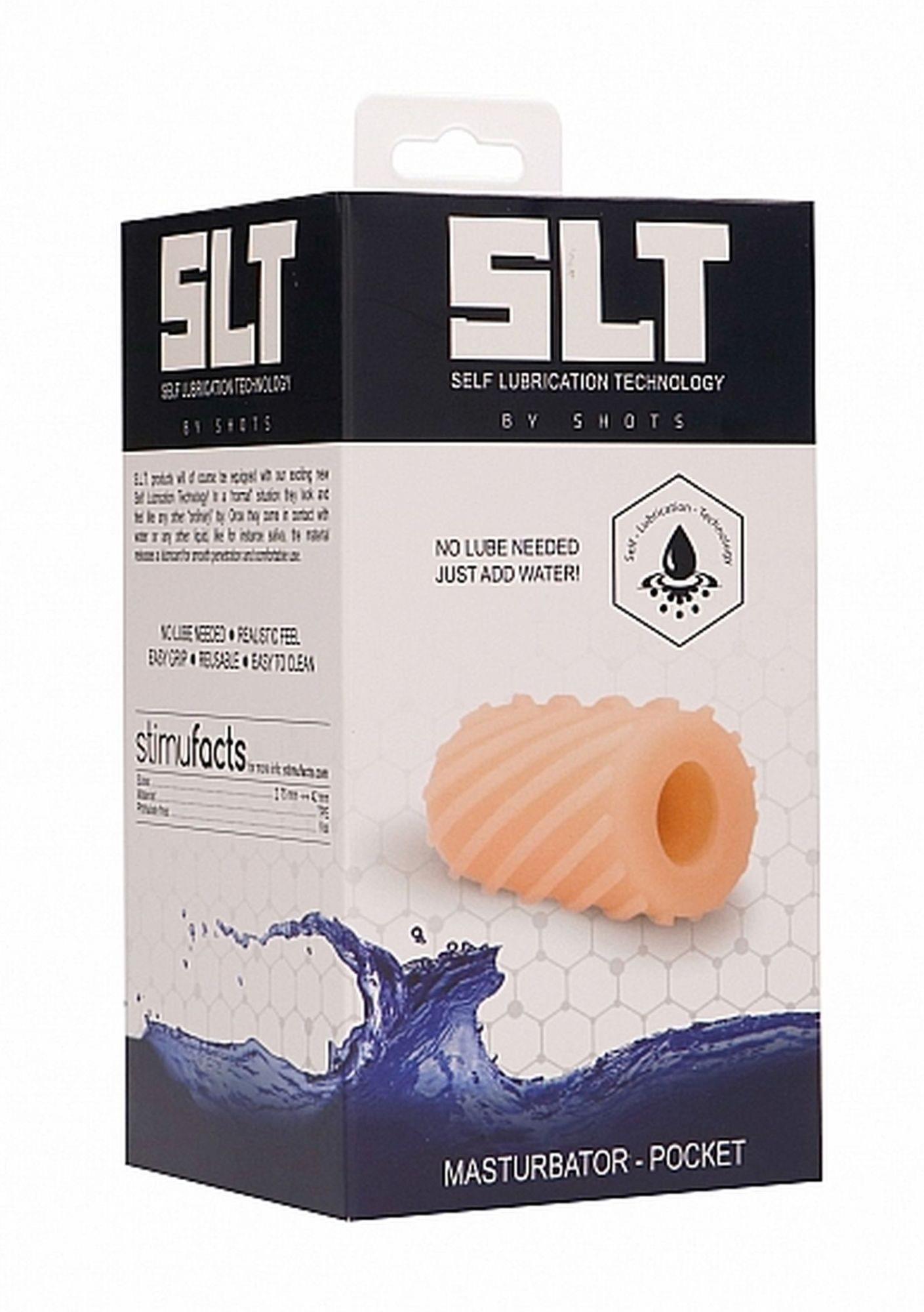 Masturbator de buzunar SLT autolubrifiant, culoarea pielii