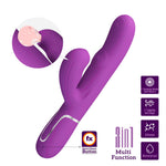 Vibrator Pretty Love Twinkled Tenderness Bunny, 7 acționări, 7 mișcări