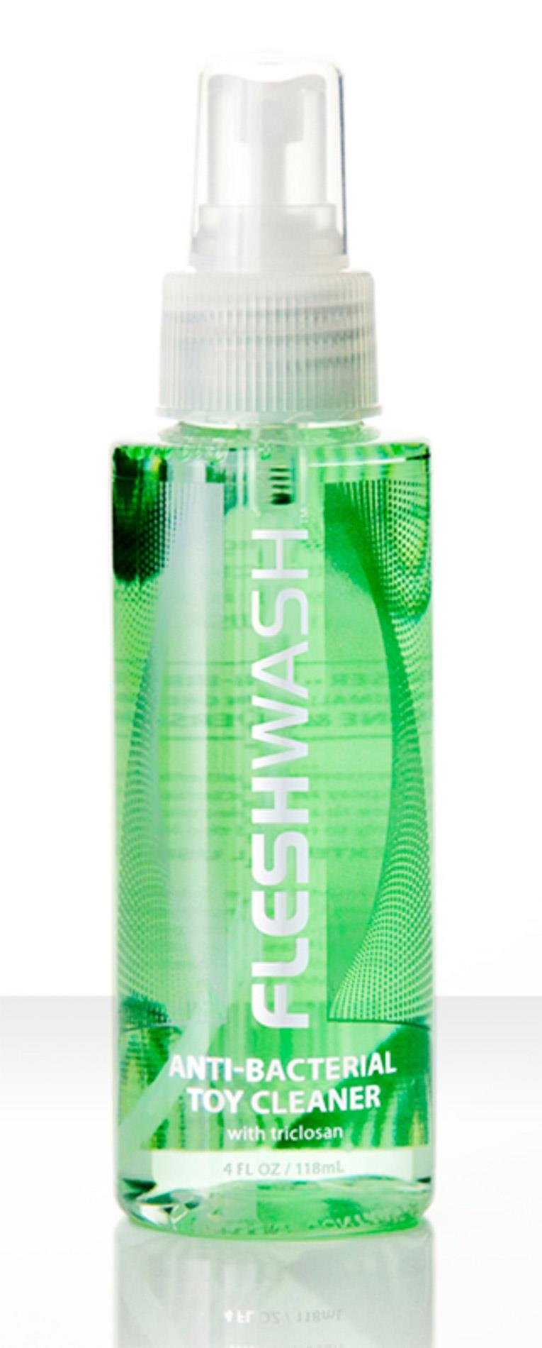 Spray de curățare Fleshlight FleshWash cu Triclosan, Transparent, 100 ml
