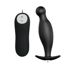 Dop anal vibrant din silicon Pretty Love cu 12 moduri, 11,7 cm