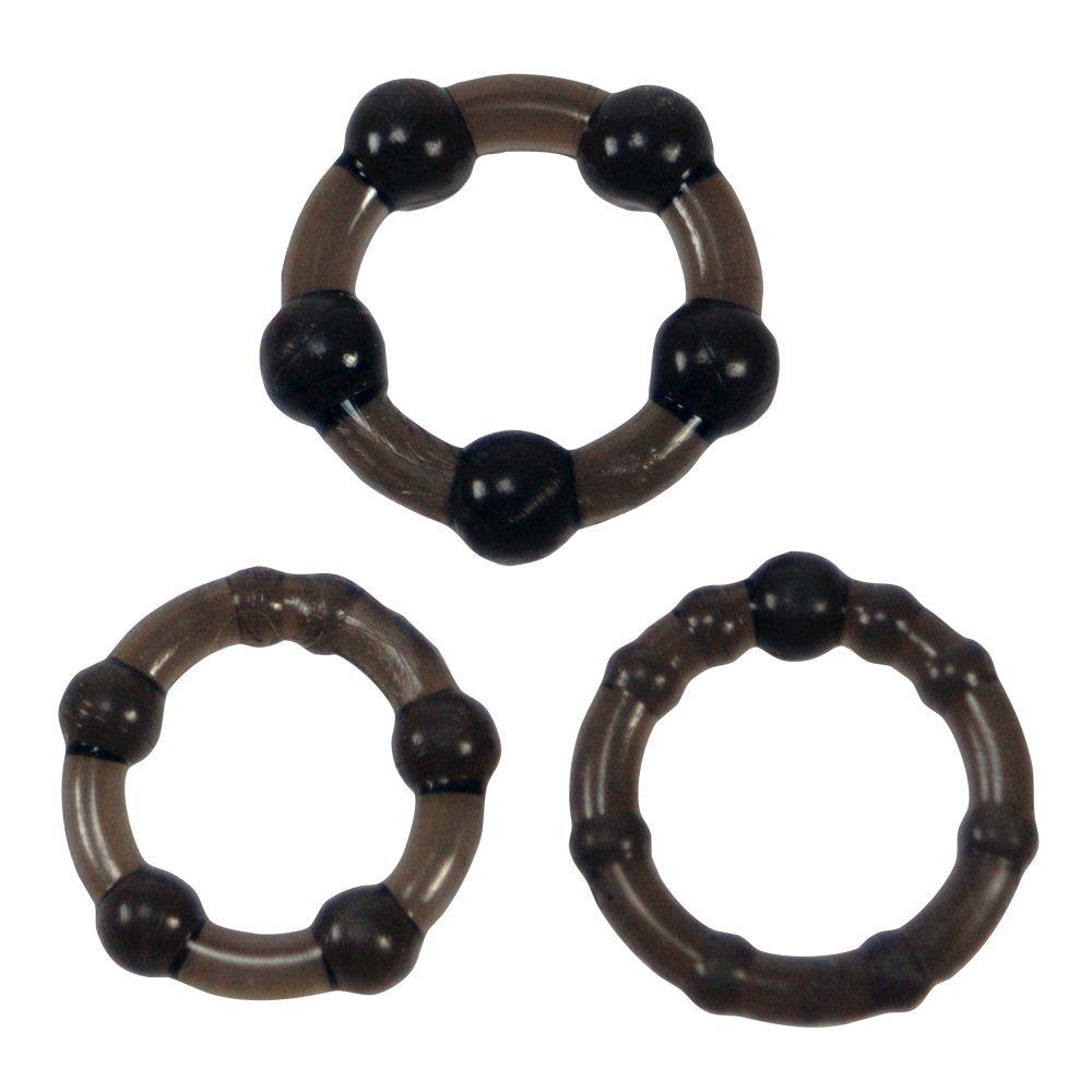 Set de inele Easy Squeeze Me You Us, negru