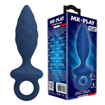 Dop anal Mr. Play din silicon cu buclă, mărimea L