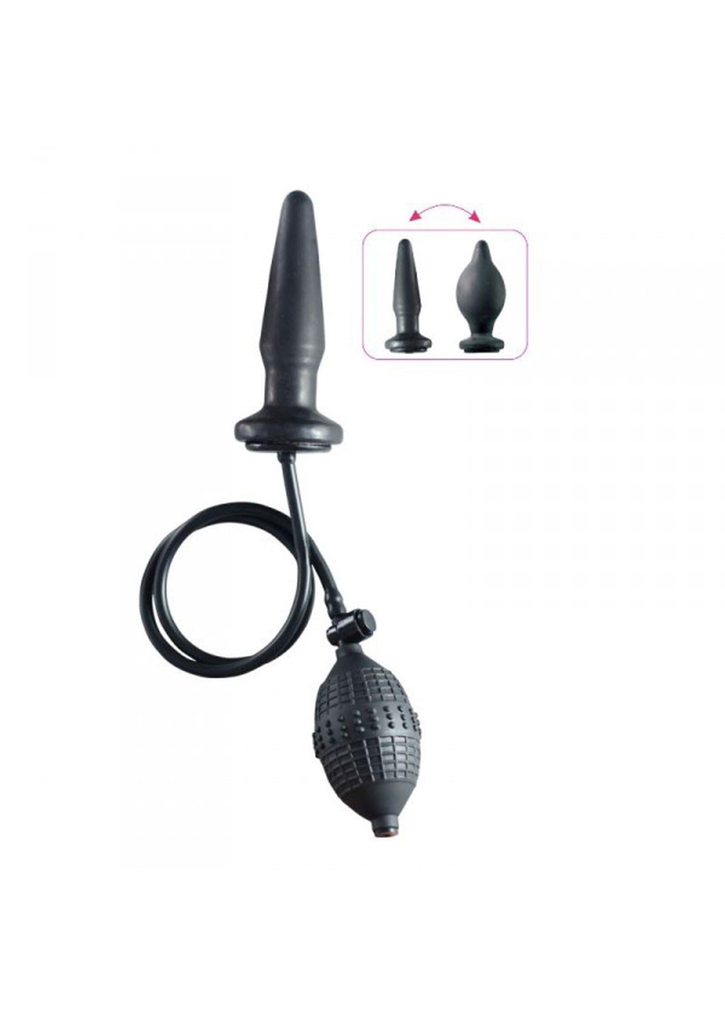 Dop anal gonflabil Toyz4lovers, mărime S, 12 cm, impermeabil