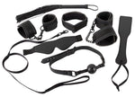 Set de bondage Bad Kitty din poliuretan cu 7 piese