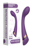 Vibrator pentru punctul G cu dublă vibrație din silicon seria B