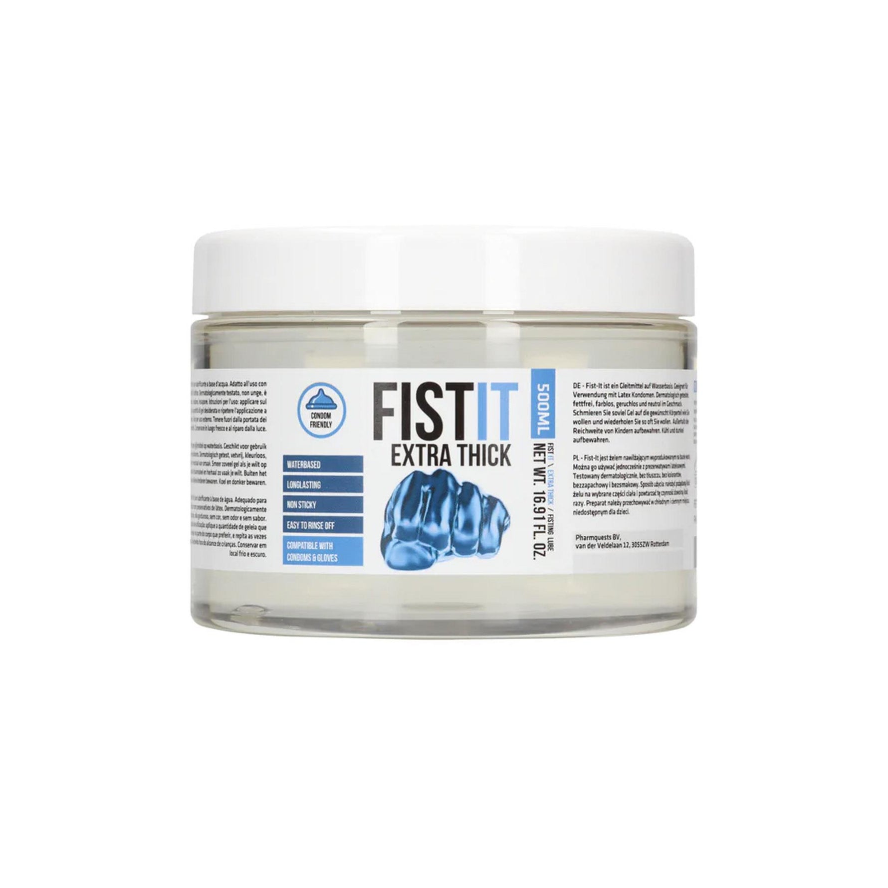 Lubrifiant extra gros Fist It pe bază de apă 500 ml