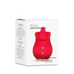 Stimulator clitoridian USB din silicon Petal Bliss, 9 cm