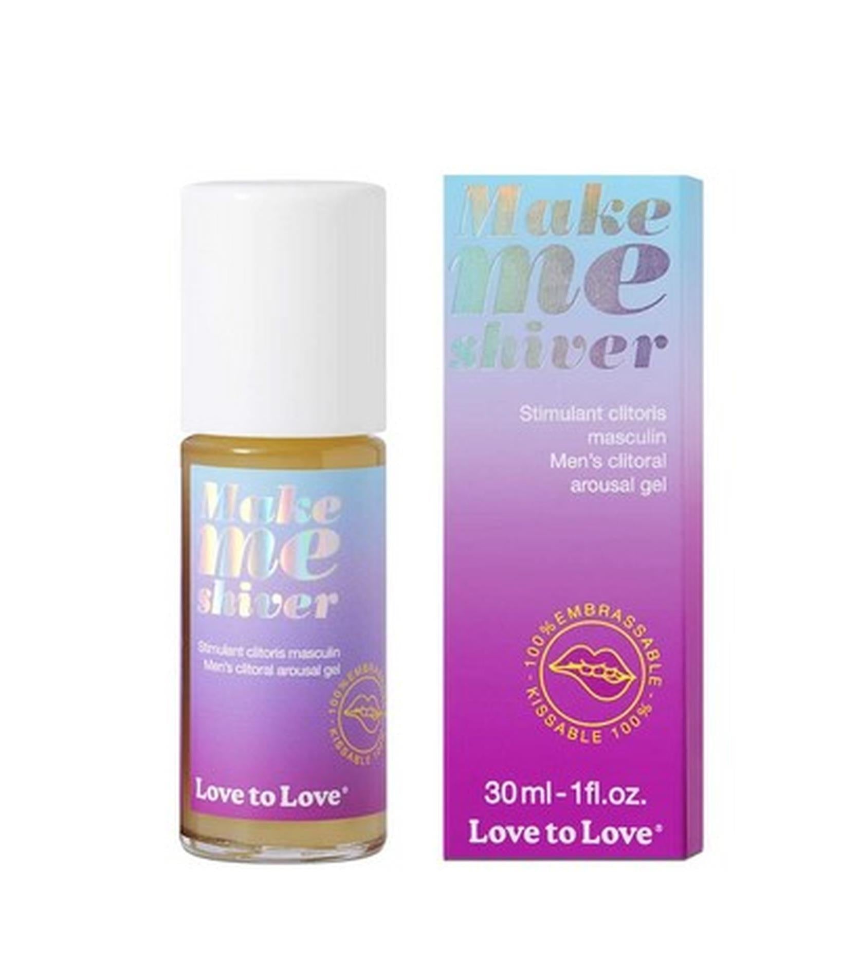 Gel energizant cu efect de mentă „Make Me Shiver Love to Love” 30 ml