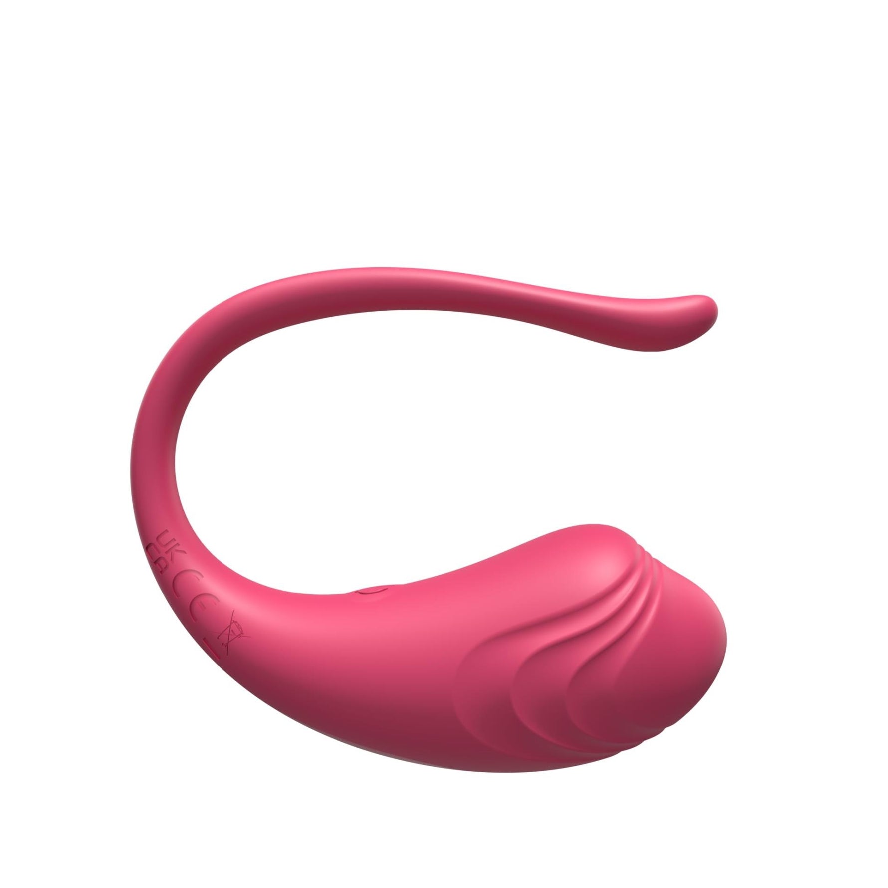 Ou vibrant App Love cu aplicație, silicon roșu, 9,6 cm