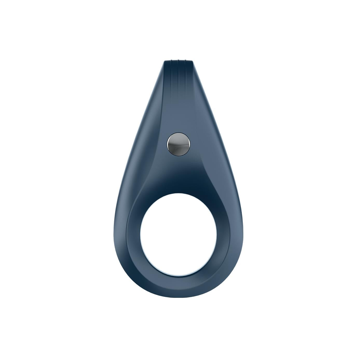 Inel vibrator Satisfyer Rocket Ring, albastru deschis, reîncărcabil