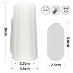 Inel vibrant pentru penis Ridge Knights Lovetoy, alb