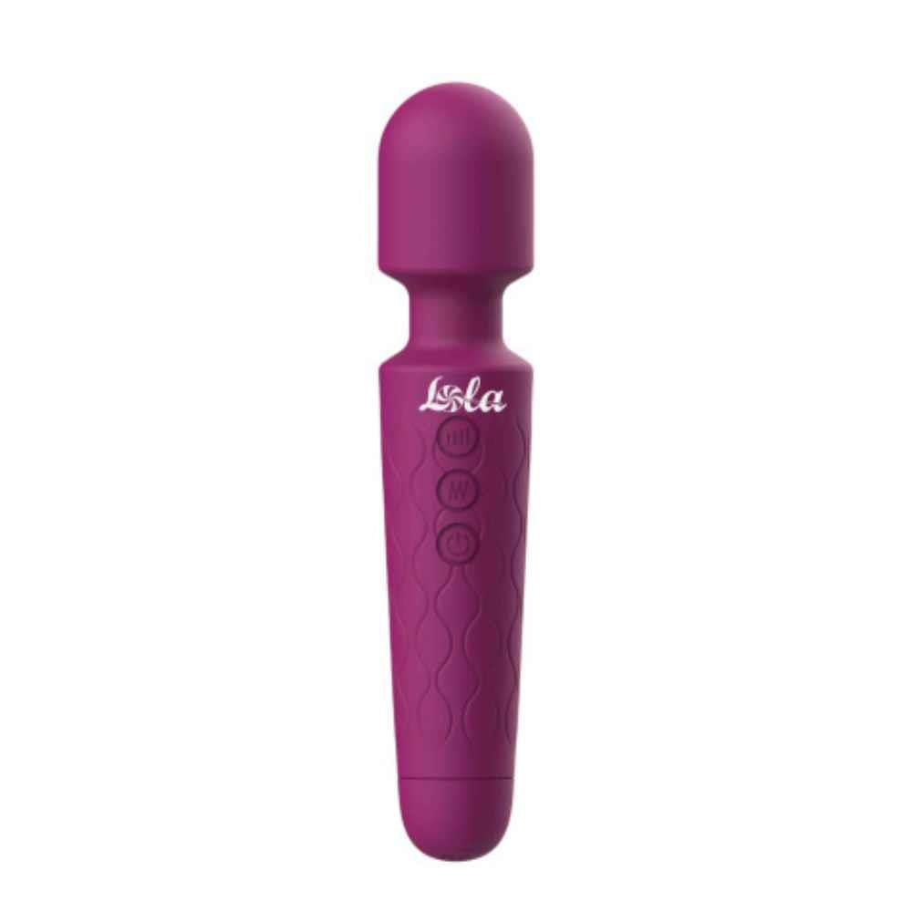 Mini vibrator cu baghetă pentru jocuri, violet, USB