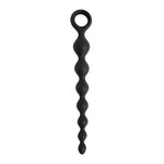 Mărgele anale din silicon Fantasy Black 20 cm