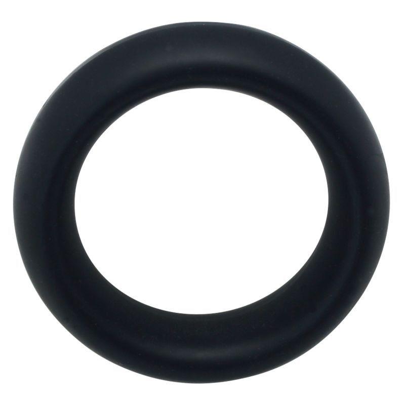 Inel pentru penis din silicon Timeless Toyz4lovers, negru, mărime S