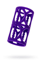 Manșon pentru penis din silicon A Toys, violet, 7,5 cm