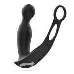 Aparat de masaj pentru prostată Crushious Flamma cu telecomandă 16 cm