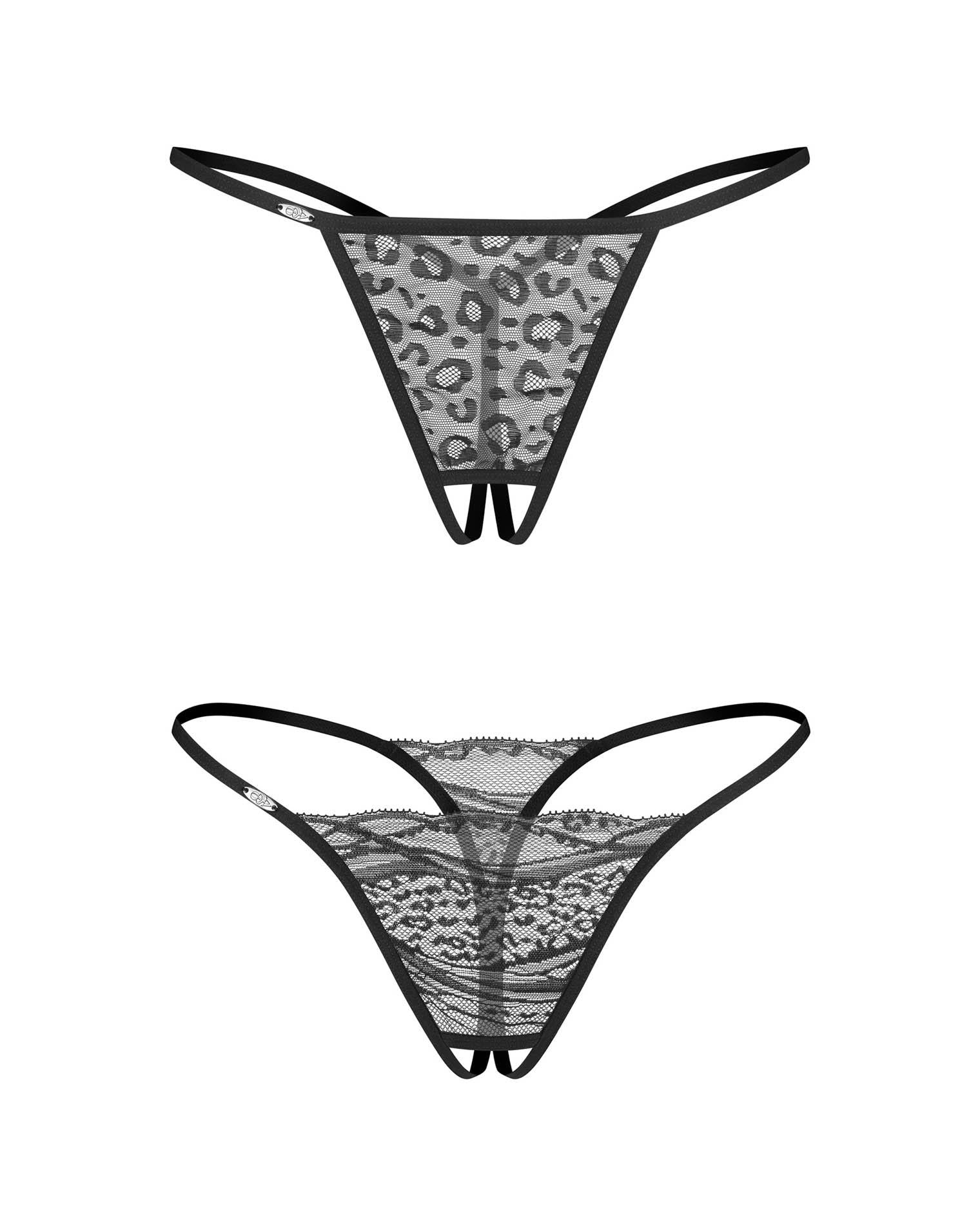 Tanga deschisă Bianca, pachet de 2, mărimea 2XL/3XL