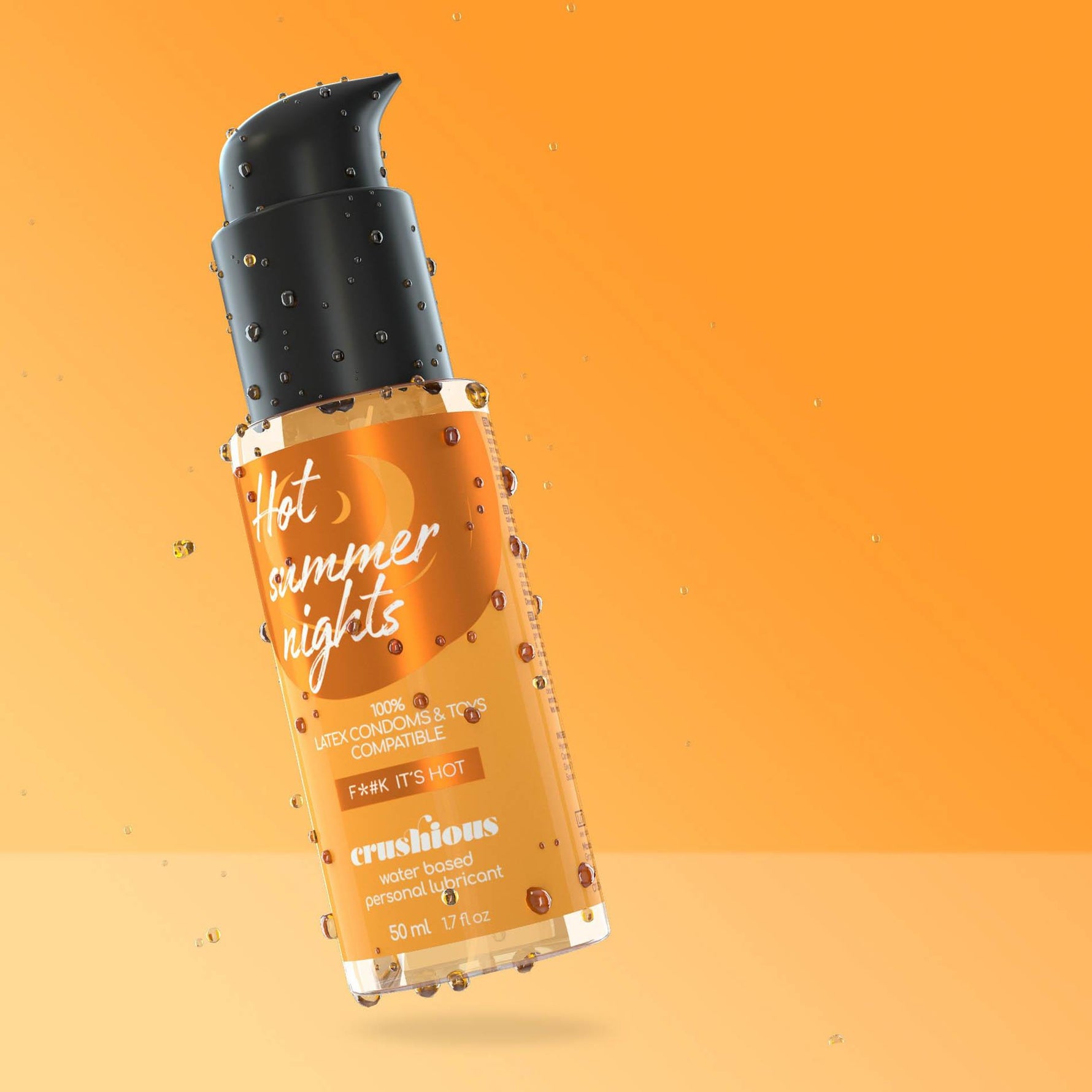 Lubrifiant încălzitor pe bază de apă Crushious 50 ml