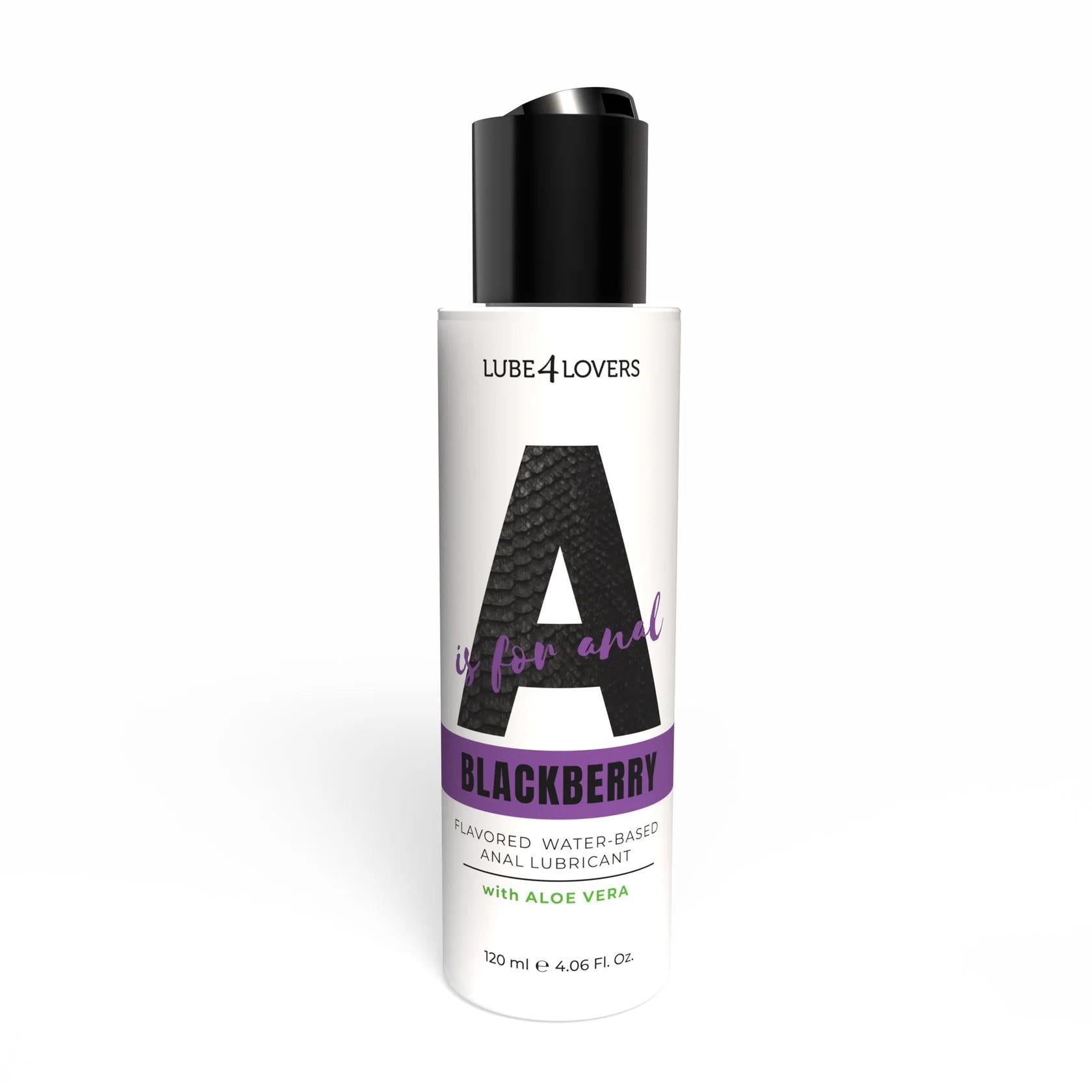 Lubrifiant anal pe bază de apă Lube4lovers Blackberry 120 ml