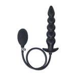 Dop anal gonflabil cu minge Levelz by Shots, silicon, negru