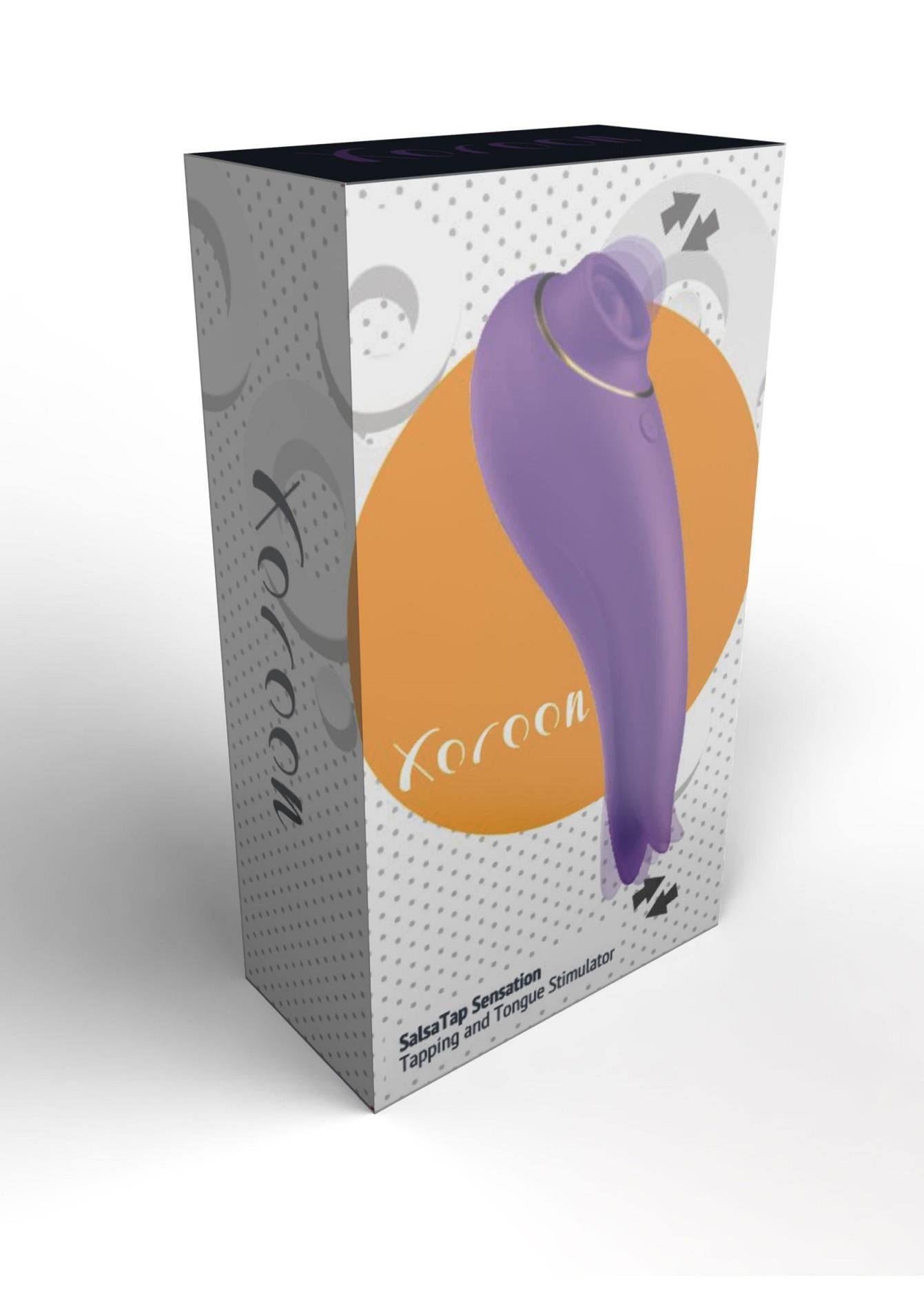 Stimulator Xocoon SalsaTap din silicon violet, IPX6