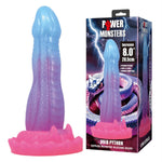 Dildo ondulat din silicon Power Monsters Void Python 20,5 cm