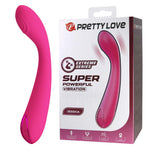 Vibrator puternic pentru punctul G din silicon Pretty Love Jessica