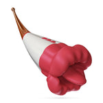Stimulator dublu din silicon Crushious Jagger 19,5 cm