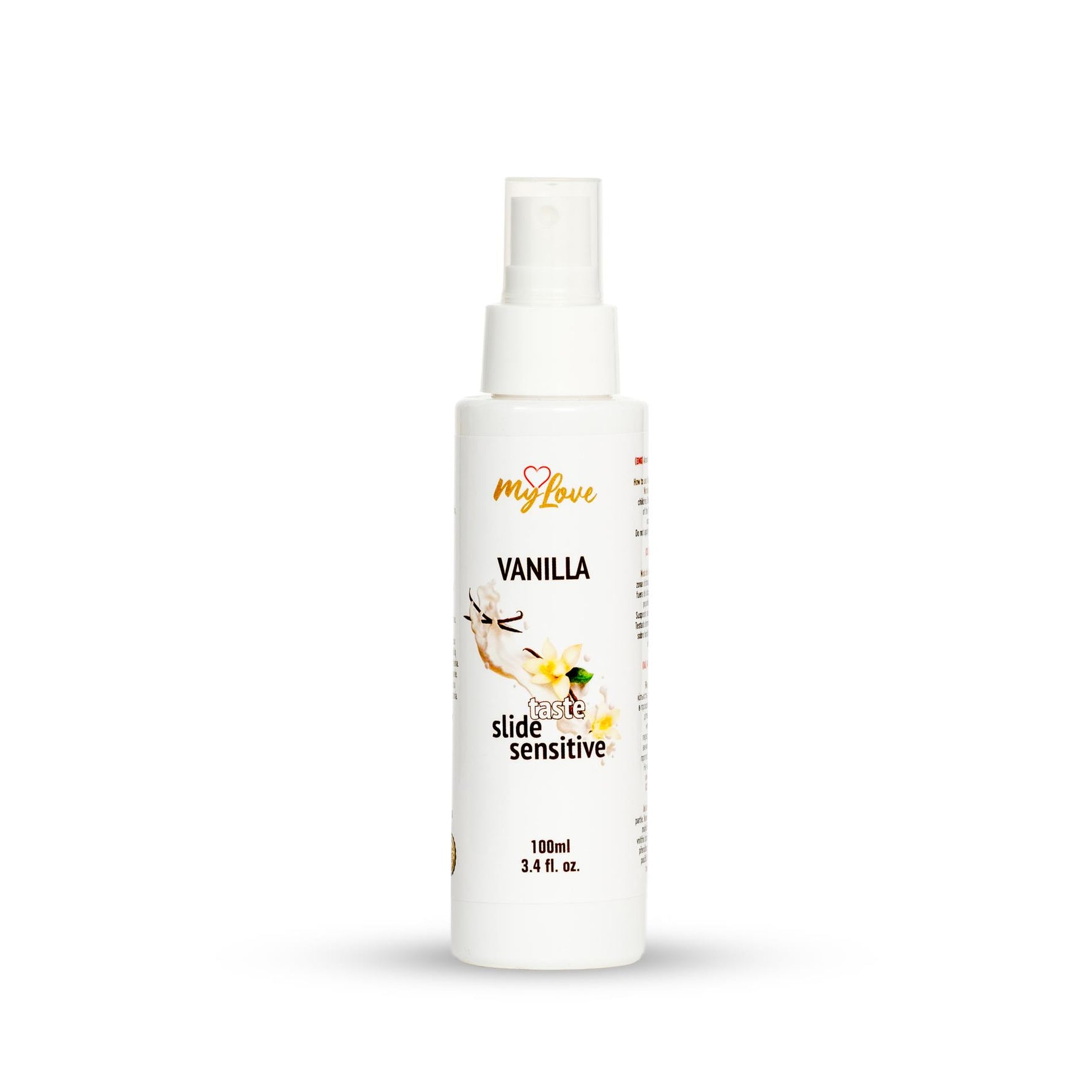 Gel intim MyLove Taste Slide Sensitive cu aromă de vanilie 100 ml