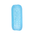 Masturbator manual Prof. Jason C nr. 3 cu caneluri, albastru, 12,5 cm