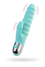 Vibrator Relief Flovetta Flax Silicon Mentă 17,5 cm