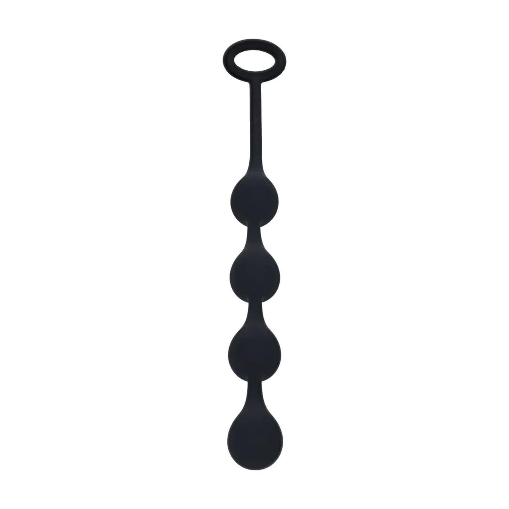 Perle anale din silicon Levelz Waterdrop S, negre