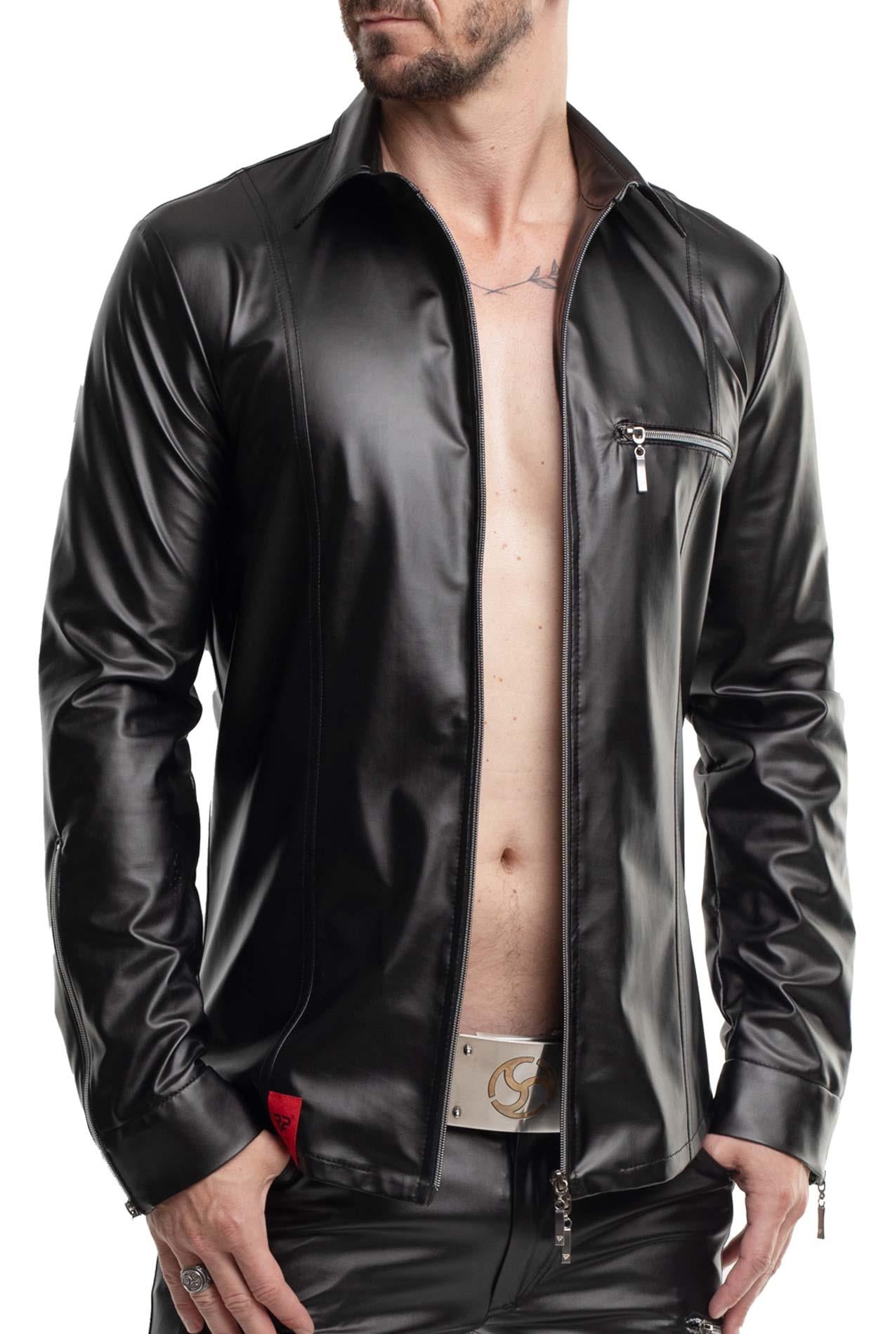 Tricou Regnes Fetish Planet RMPasquale001 wetlook negru XL