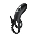 Inel vibrator dublu reglabil USB seria B cu telecomandă